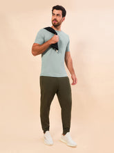 Cargar imagen en el visor de la galería, Image 04: Uv Line T-Shirt Pour Homme T-Shirt New Fit Masc Verde Agua Upf50+