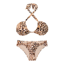 Cargar imagen en el visor de la galería, Product Back: Rio De Sol Ensemble Set Leopard Mel