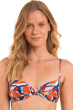 Cargar imagen en el visor de la galería, Gallery: Rio De Sol Haut Top Leaves Bandeau-Joy