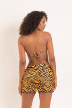 Cargar imagen en el visor de la galería, Model Back: Rio De Sol Jupe De Page Wild-Orange Skirt-Knot