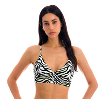 Cargar imagen en el visor de la galería, Gallery: Rio De Sol Haut Top Wild-Black Tri-Tank
