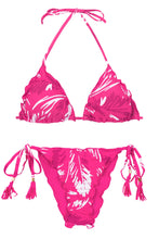 Cargar imagen en el visor de la galería, Product Front: Rio De Sol Ensemble Set Pink-Palms Frufru