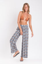 Cargar imagen en el visor de la galería, Image 06: Rio De Sol Pantalon De Plage Ikat Wide Pants