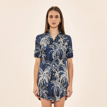 Cargar imagen en el visor de la galería, Image 05: Uv Line Chemise Shirtdress Coqueiros Marinho Upf50+