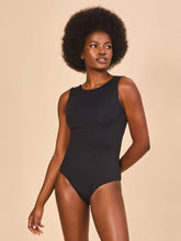 Cargar imagen en el visor de la galería, Image 04: Uv Line Une Pièce Mirela Green Cactus Black Upf50+