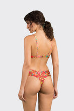 Cargar imagen en el visor de la galería, Model Back: Rio De Sol Ensemble Set Tropics Balconet-Tie Ciao