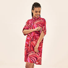 Cargar imagen en el visor de la galería, Image 02: Uv Line Chemise Shirtdress Copacabana Upf50+