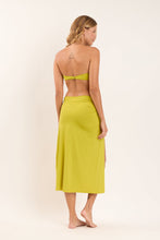 Cargar imagen en el visor de la galería, Model Back: Rio De Sol Jupe De Page Fluity-Abacateiro Long Skirt Knot