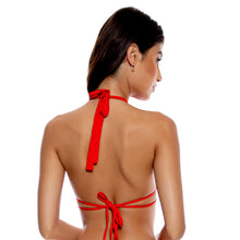 Cargar imagen en el visor de la galería, Image 05: Luli Fama Haut Top Cross High Lava Red
