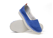 Cargar imagen en el visor de la galería, Model Front: Havaianas Espadrille Havaianas Origine Flatform Up Ii Blue Star