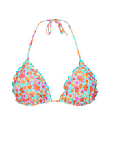 Cargar imagen en el visor de la galería, Product Front: Rio De Sol Haut Top Ditsy-Sky Frufru