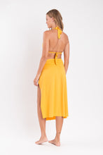 Cargar imagen en el visor de la galería, Model Back: Rio De Sol Jupe De Page Solar Long-Skirt-Knot