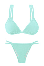 Cargar imagen en el visor de la galería, Product Front: Rio De Sol Ensemble Set Malibu-Menta Tri-Duo Rio-Duo