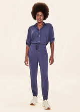 Cargar imagen en el visor de la galería, Image 04: Uv Line Pantalon De Plage Pants Fem Basic Navy Blue Upf50+