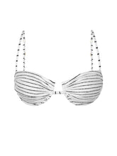 Cargar imagen en el visor de la galería, Product Front: Rio De Sol Haut Top Linea-White Zaya
