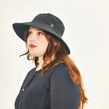 Cargar imagen en el visor de la galería, Image 03: Uv Line Chapeau Souple/Capeline Hat Lyon Nac L Fem Black Upf50+