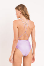 Cargar imagen en el visor de la galería, Model Back: Rio De Sol Une Pièce Shimmer-Harmonia New Vegas