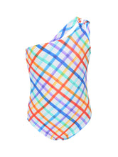 Cargar imagen en el visor de la galería, Product Front: Rio De Sol Une Pièce Fille Square Santorini-Kids