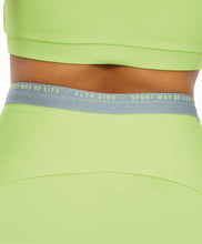 Cargar imagen en el visor de la galería, Image 07: Alto Giro Fitness Bas Bermuda Hyper Elastico Costas Verde Sharp