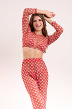 Cargar imagen en el visor de la galería, Image 10: Rio De Sol Pantalon De Plage Floral-Scales Pants Lana