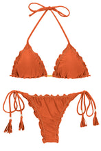 Cargar imagen en el visor de la galería, Product Front: Rio De Sol Ensemble Set Paprica Frufru-Fio