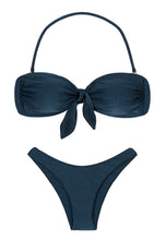 Cargar imagen en el visor de la galería, Product Front: Rio De Sol Ensemble Shark Bandeau
