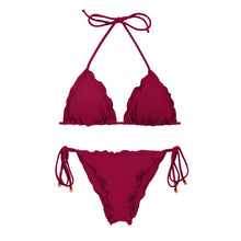 Cargar imagen en el visor de la galería, Product Front: Rio De Sol Ensemble Set Touch-Carmim Frufru
