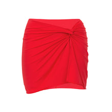 Cargar imagen en el visor de la galería, Product Front: Rio De Sol Jupe De Page Rouge Skirt-Knot