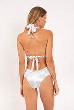 Cargar imagen en el visor de la galería, Model Back: Rio De Sol Une Pièce Linea-White Mel-Op