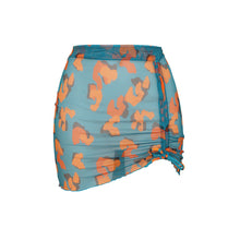 Cargar imagen en el visor de la galería, Product Front: Rio De Sol Jupe De Page Luma Mini Skirt Ruched