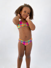 Cargar imagen en el visor de la galería, Model Front: Rio De Sol Deux Pièces Fille Tulip-Garden Kids