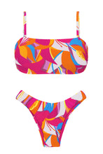 Cargar imagen en el visor de la galería, Product Front: Rio De Sol Ensemble Set Antelope Bandeau-Reto High-Leg