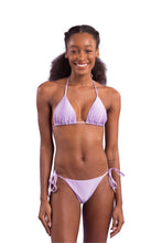 Cargar imagen en el visor de la galería, Model Front: Rio De Sol Ensemble Set Shimmer-Harmonia Tri-Inv Cheeky-Tie