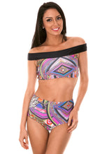 Cargar imagen en el visor de la galería, Image 04: Rio De Sol Haut Soutien Samarcanda Offshoulder