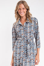 Cargar imagen en el visor de la galería, Image 12: Rio De Sol Chemise Ikat Chemise