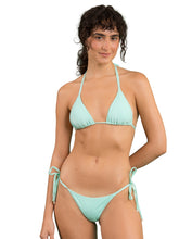 Cargar imagen en el visor de la galería, Gallery: Rio De Sol Ensemble Set Malibu-Menta Tri-Inv Cheeky-Tie