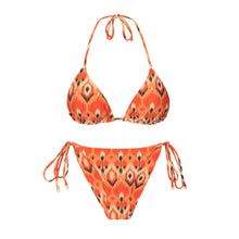 Cargar imagen en el visor de la galería, Product Front: Rio De Sol Ensemble Set Maracai Tri-Inv Cheeky-Tie