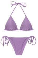 Cargar imagen en el visor de la galería, Product Front: Rio De Sol Ensemble Set Shimmer-Harmonia Tri-Inv Cheeky-Tie