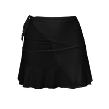 Cargar imagen en el visor de la galería, Product Front: Rio De Sol Jupe De Page Mini Skirt Nero