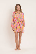 Cargar imagen en el visor de la galería, Model Front: Rio De Sol Robe De Plage Lyla Kimono