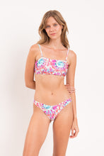Cargar imagen en el visor de la galería, Image 07: Rio De Sol Ensemble Set Splash Bandeau-Reto Highleg