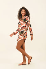 Cargar imagen en el visor de la galería, Image 02: Uv Line Chemise Shirtdress Mangara Upf50+