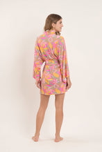 Cargar imagen en el visor de la galería, Model Back: Rio De Sol Robe De Plage Lyla Kimono