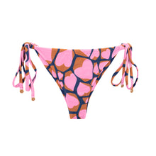Cargar imagen en el visor de la galería, Product Front: Rio De Sol Bas Bottom Amore-Pink Cheeky-Micro