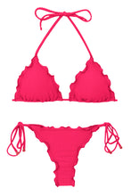Cargar imagen en el visor de la galería, Product Front: Rio De Sol Ensemble Set Dots-Virtual-Pink Frufru-Fio