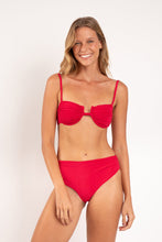 Cargar imagen en el visor de la galería, Model Front: Rio De Sol Haut Top Malibu-Malagueta Zaya