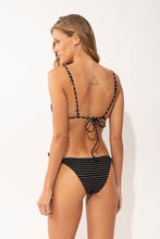 Cargar imagen en el visor de la galería, Model Back: Rio De Sol Bas Bottom Linea-Black Ibiza-Comfy