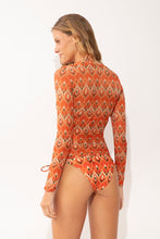 Cargar imagen en el visor de la galería, Model Back: Rio De Sol Haut De Plage Maracai Top Harper Long