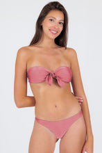 Cargar imagen en el visor de la galería, Gallery: Rio De Sol Ensemble Set Shimmer-Confetti Bandeau-Knot Nice-Fio