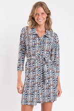 Cargar imagen en el visor de la galería, Gallery: Rio De Sol Chemise Ikat Chemise